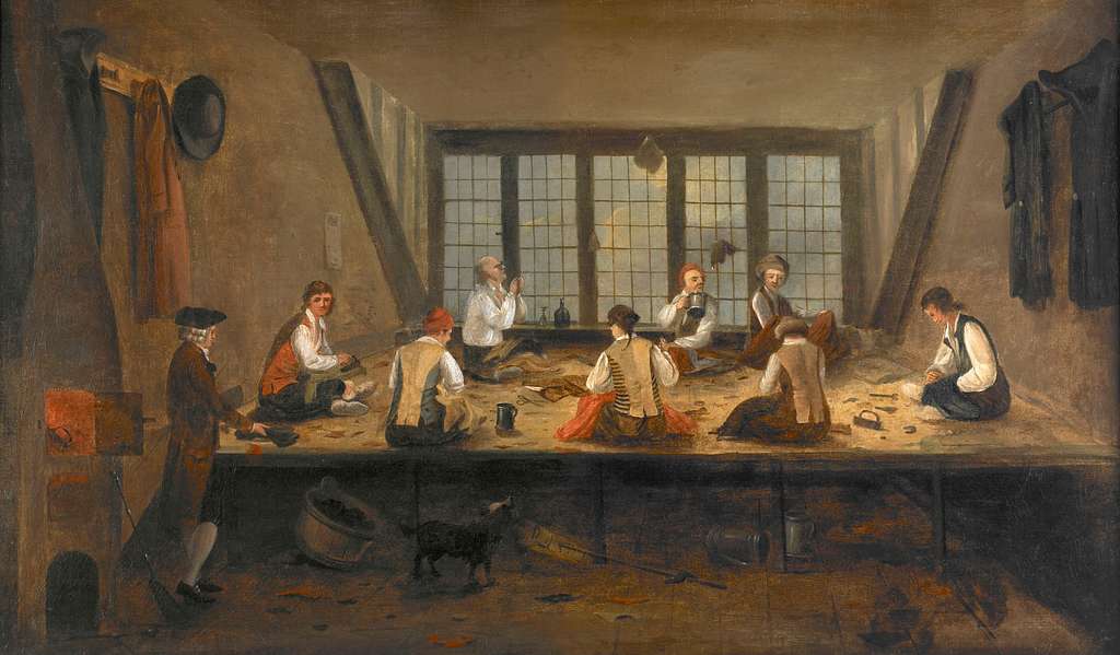 painting-oil-on-canvas-interior-of-a-tailors-shop